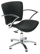 Monica chrome arms styling chair